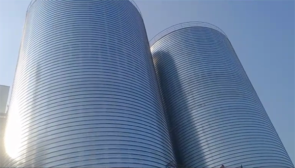 于田2座混凝土高架卷板仓